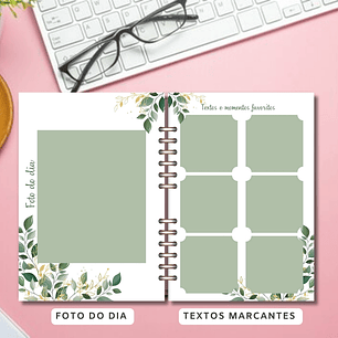 Arquivo Caderno Congressos Folhagem Verde