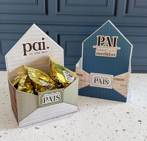 Arquivo Dia dos Pais Caixa Envelope