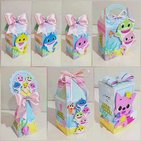 Arquivo de Corte Baby Shark Rosa