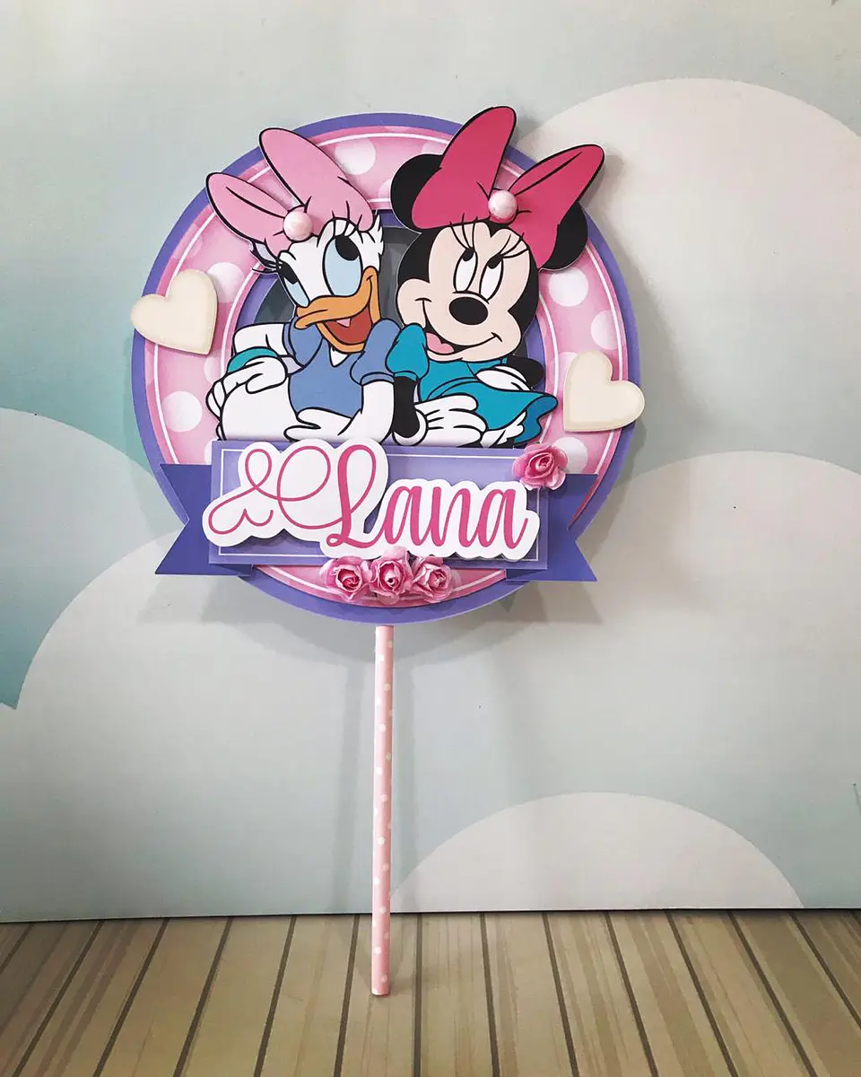 Arquivo de Corte Minnie e Margarida 6