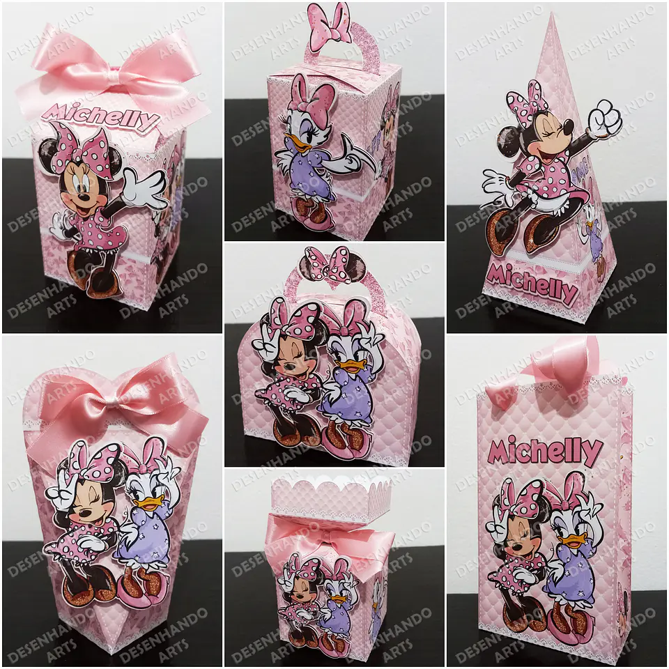 Arquivo de Corte Minnie e Margarida 1