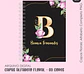 Arquivo Capas Alfabeto Floral - Thumbnail 2