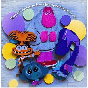 Arquivo Topo de Bolo Divertidamente - EM CAMADAS