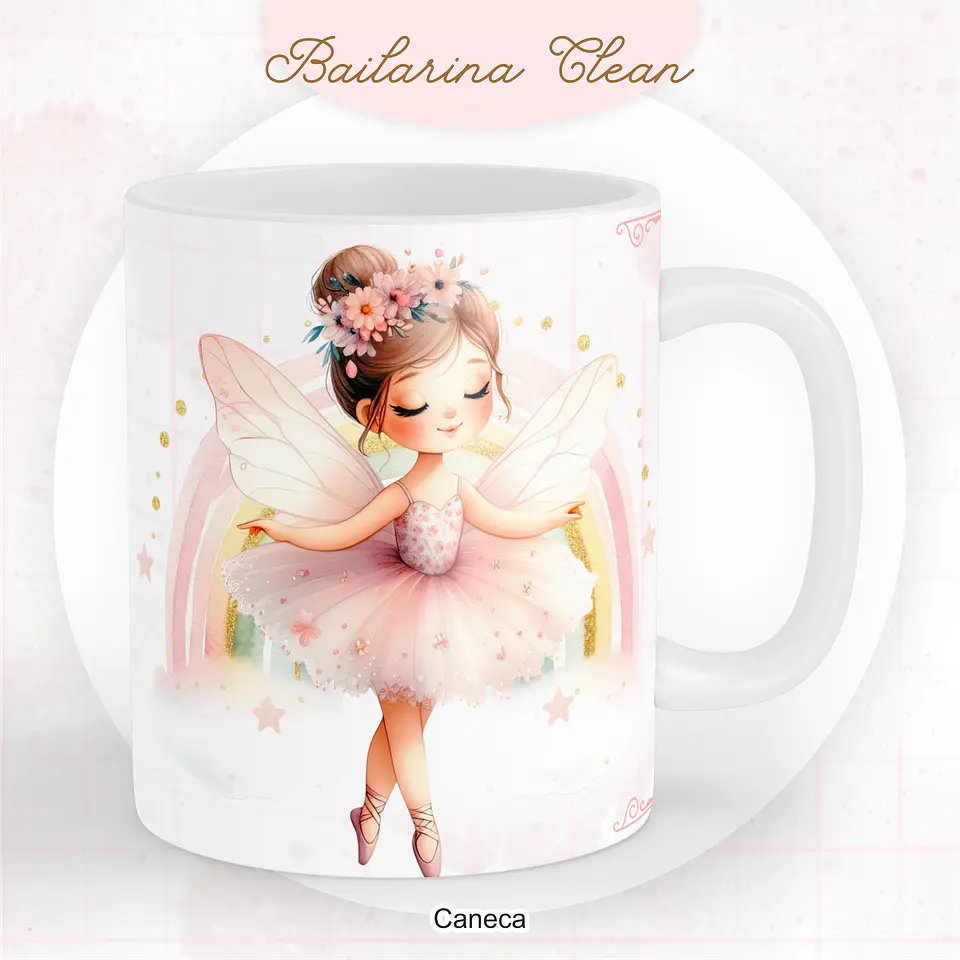 Arquivo Encadernação Caderneta de Vacina Bailarina Clean 3