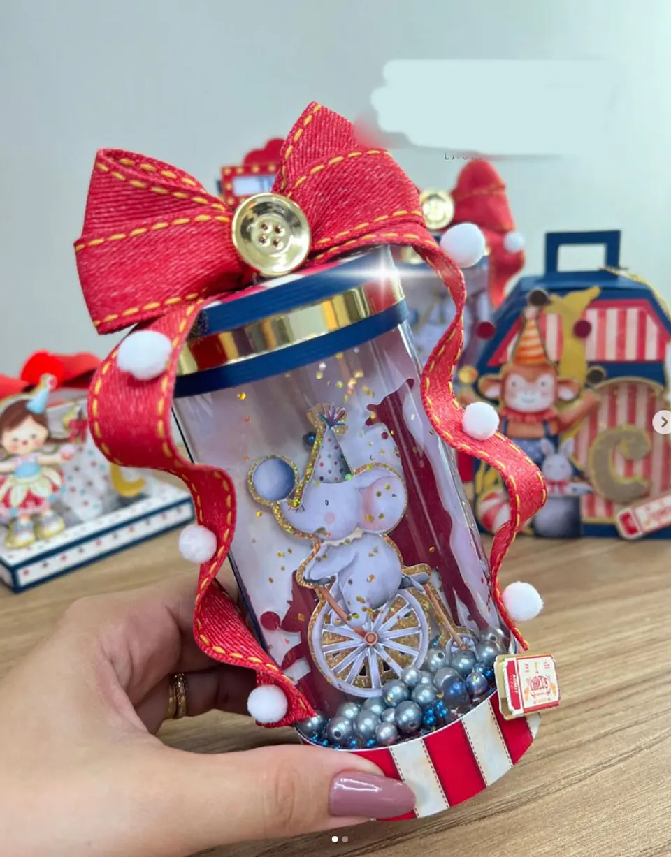 Arquivo de Corte Ciliindro Visor Acetato - SOMENTE MOLDE 1