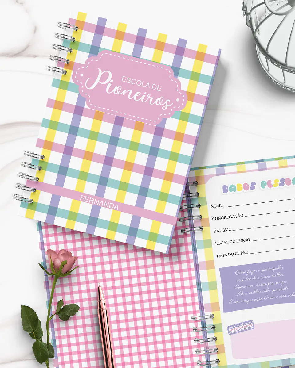 Arquivo Encadernação Caderno Escola de Pioneiros Color - Bicho Papel 1