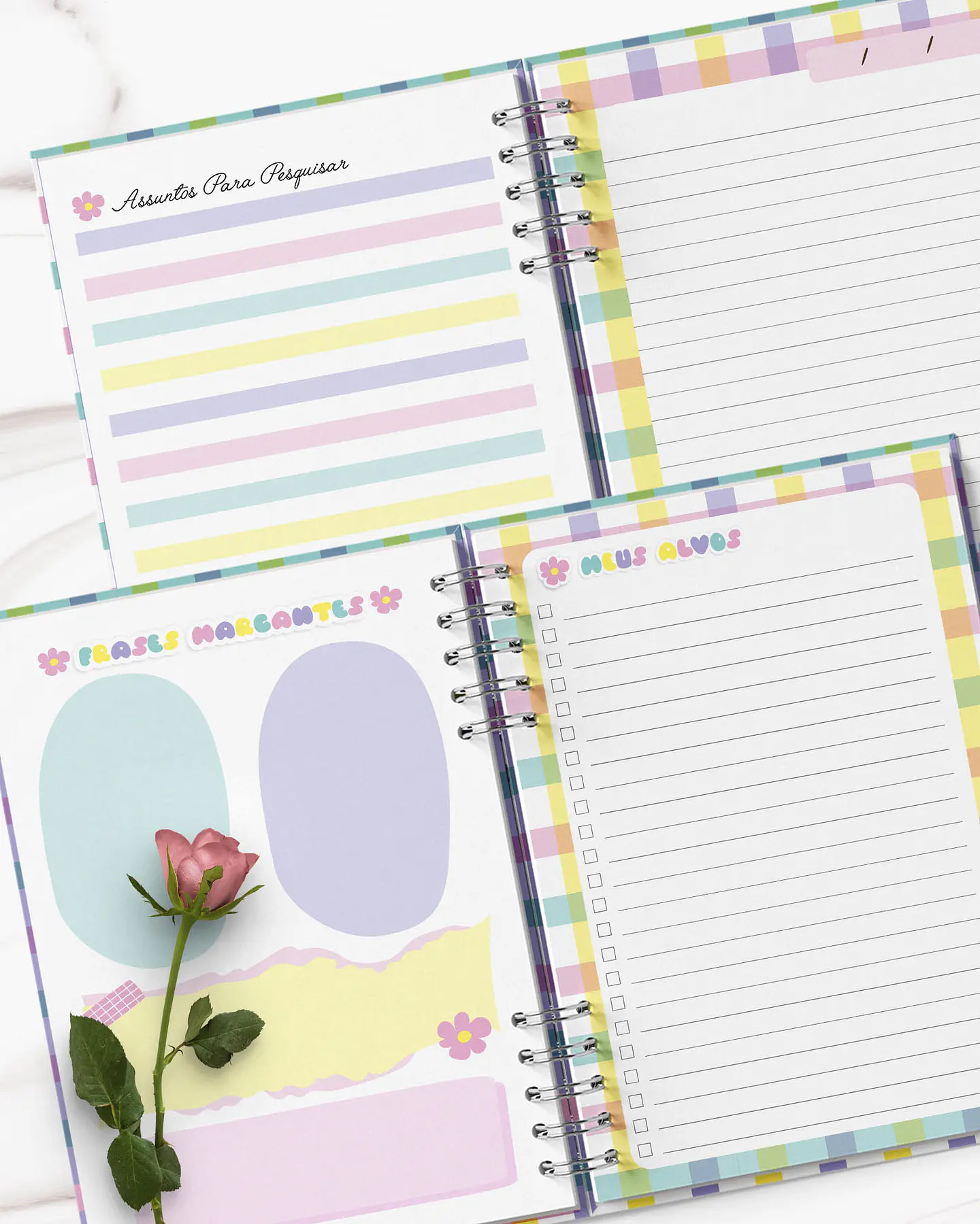 Arquivo Encadernação Caderno Escola de Pioneiros Color - Bicho Papel 3