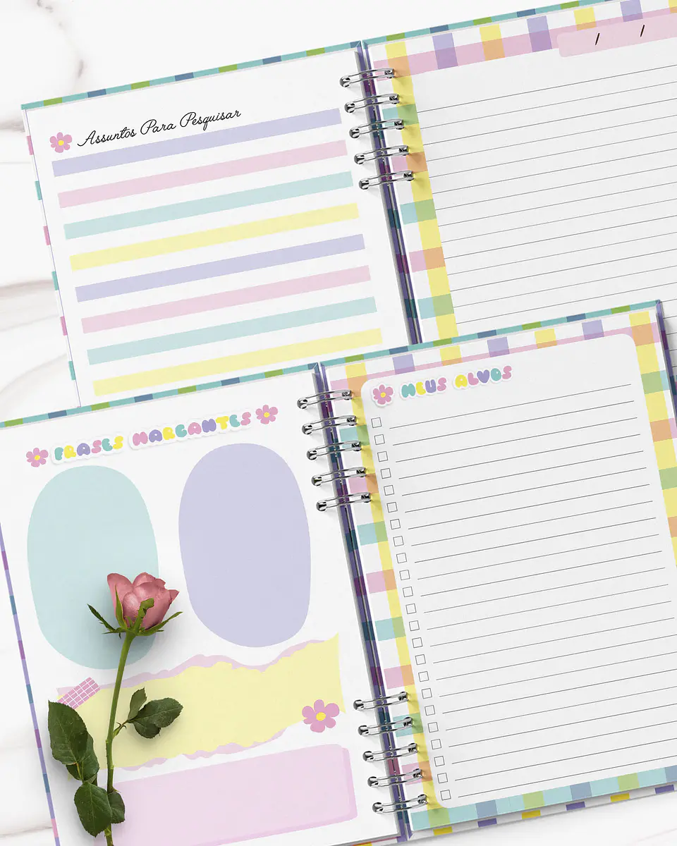 Arquivo Encadernação Caderno Escola de Pioneiros Color - Bicho Papel 3