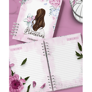 Arquivo Encadernação Caderno Escola de Pioneiros Floral - Bicho Papel