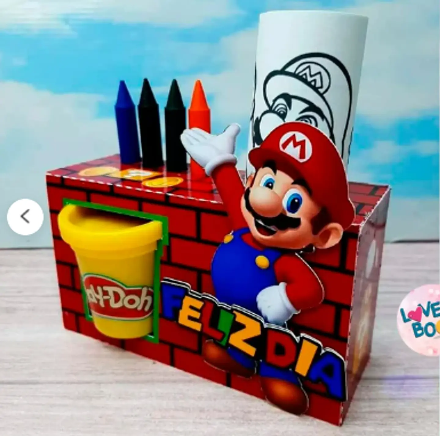 Arquivo de Corte Massinha Play-Doh Mario Bros 1