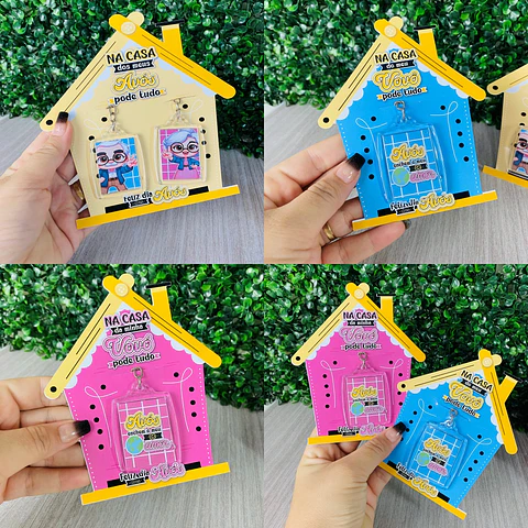 Arquivo Dia dos Avós Cart Chaveiro Casinha