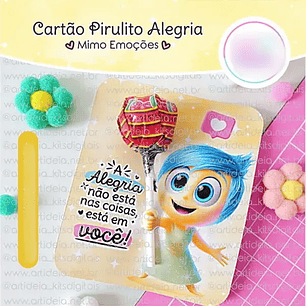 Arquivo Divertidamente Card Pirulito Alegria
