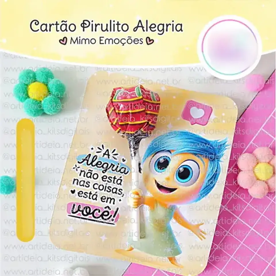 Arquivo Divertidamente Card Pirulito Alegria 1