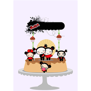 Arquivo de Corte Topo Pucca