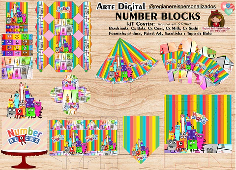 Arquivo de Corte Numberblocks