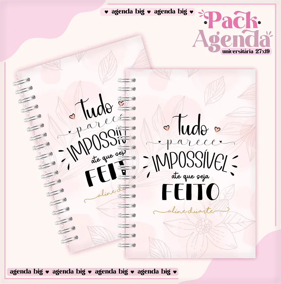Arquivo Pack Agendas Universitárias  3