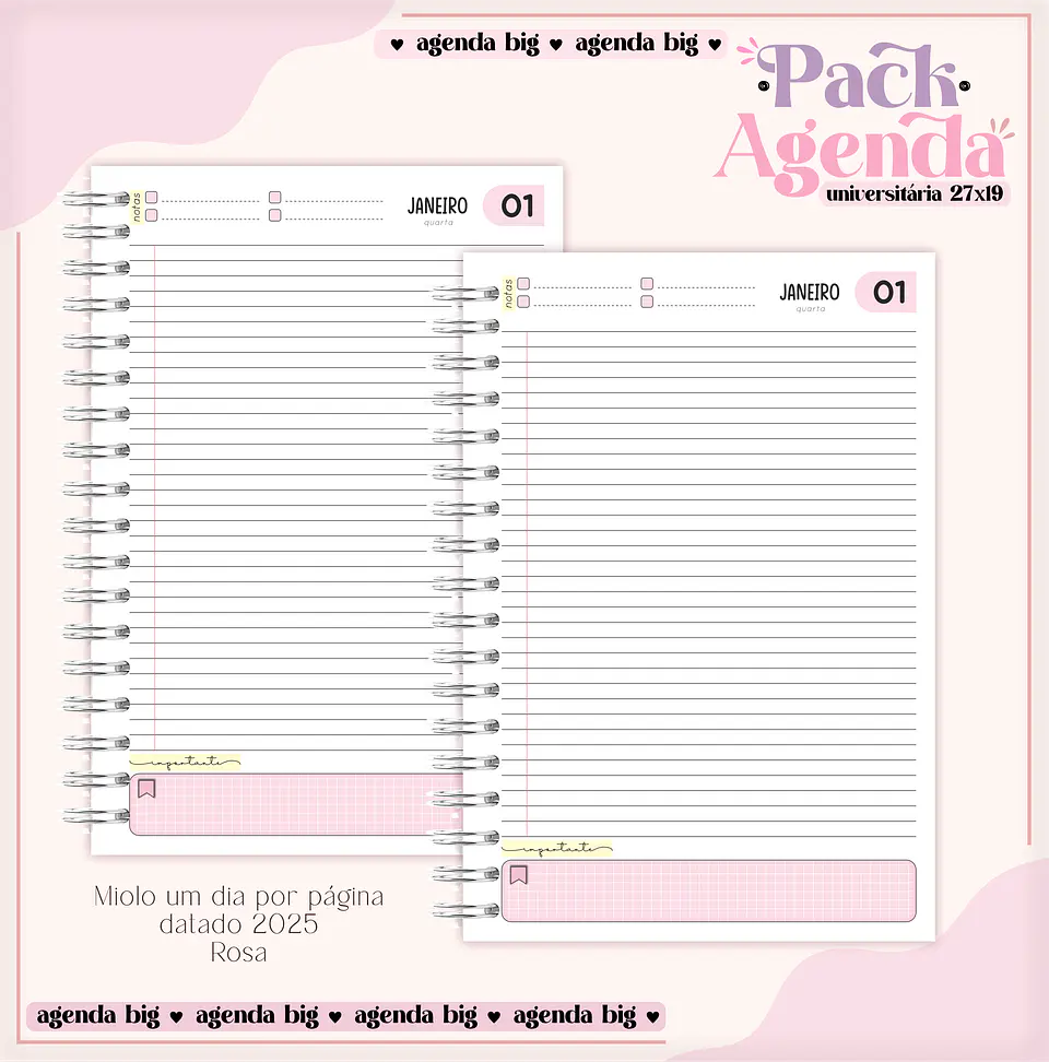 Arquivo Pack Agendas Universitárias  7