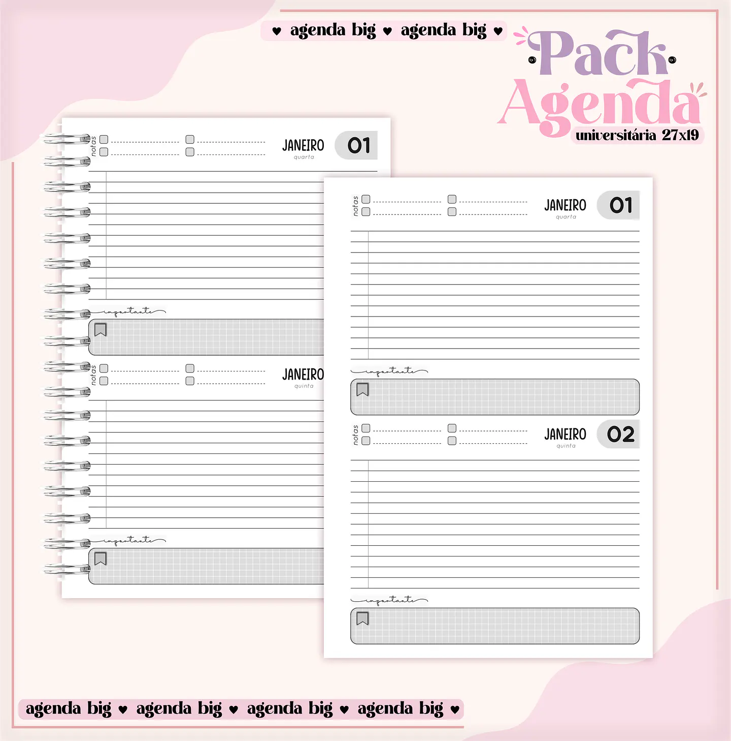 Arquivo Pack Agendas Universitárias  10