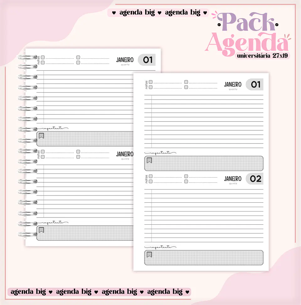 Arquivo Pack Agendas Universitárias  10