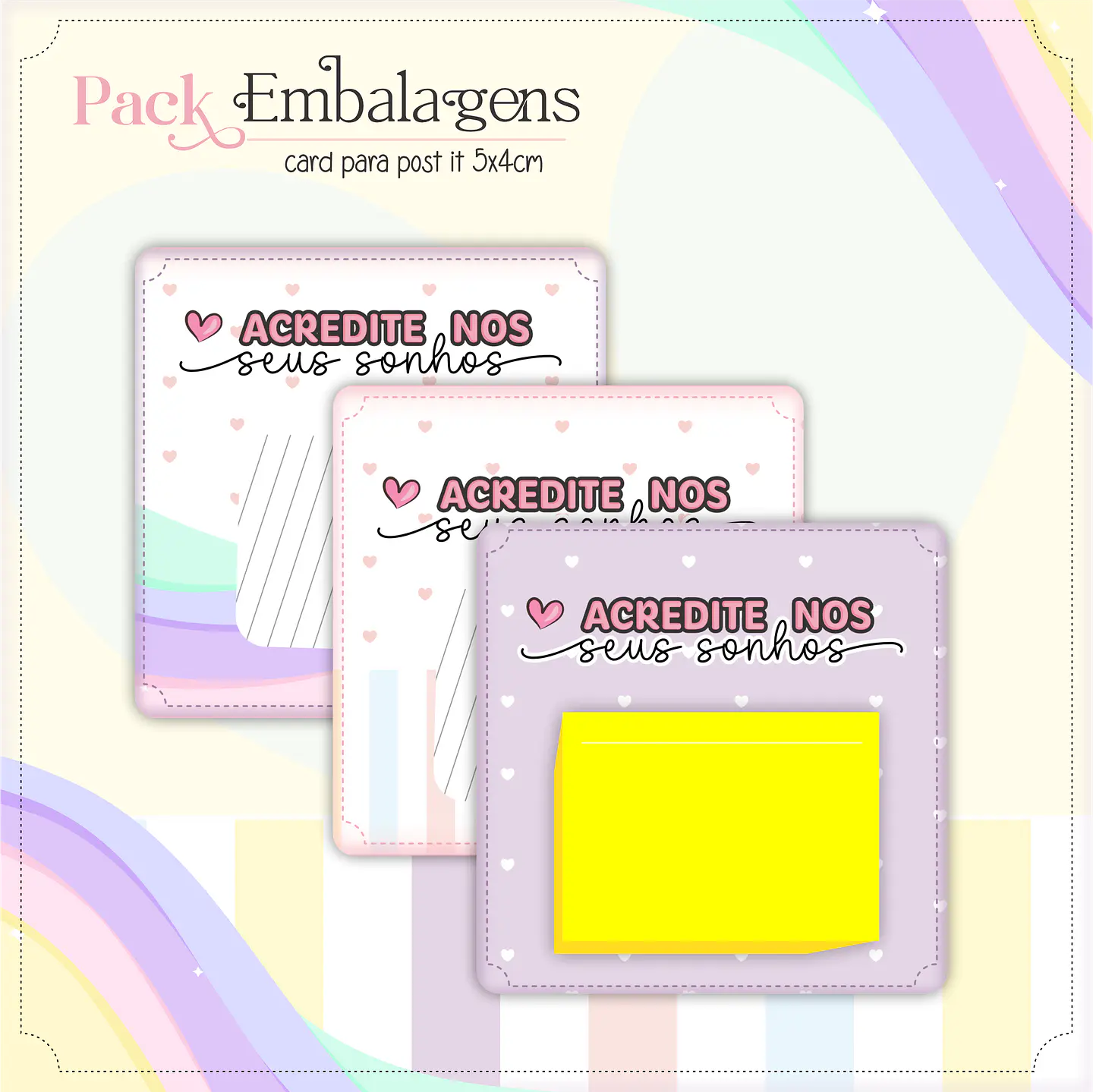 Arquivo Kit Embalagens Fofas 2