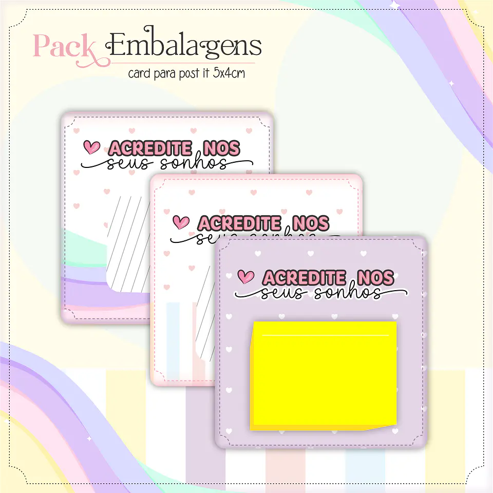 Arquivo Kit Embalagens Fofas 2