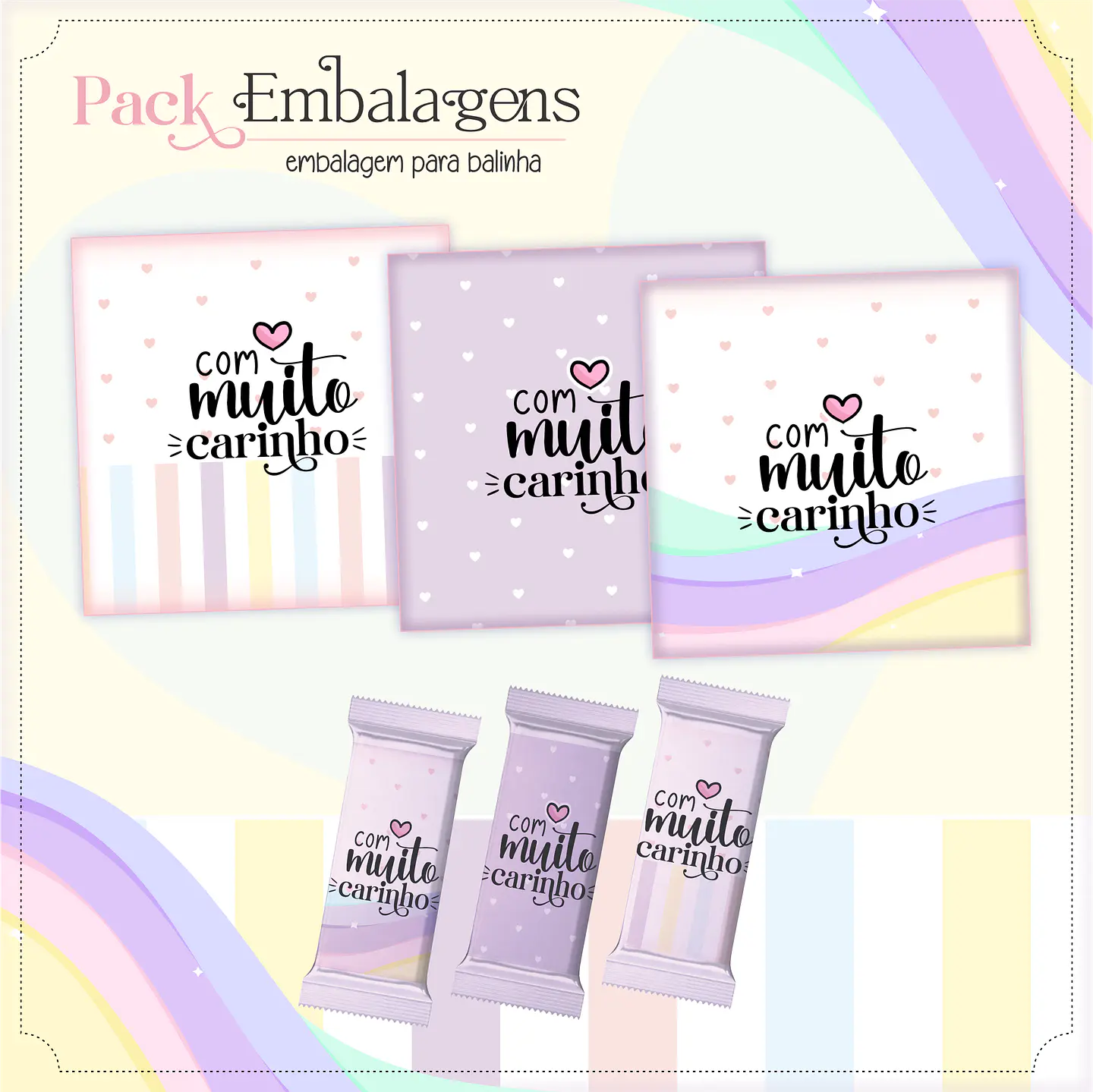 Arquivo Kit Embalagens Fofas 3