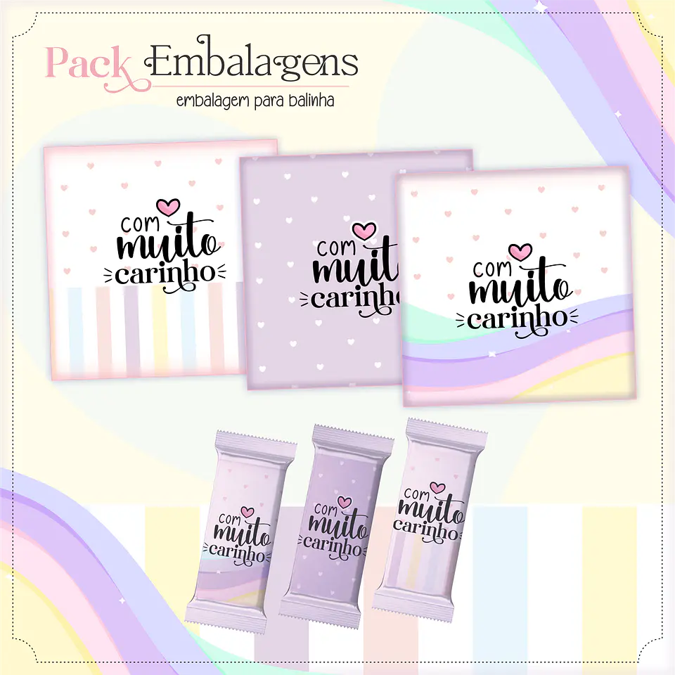 Arquivo Kit Embalagens Fofas 3