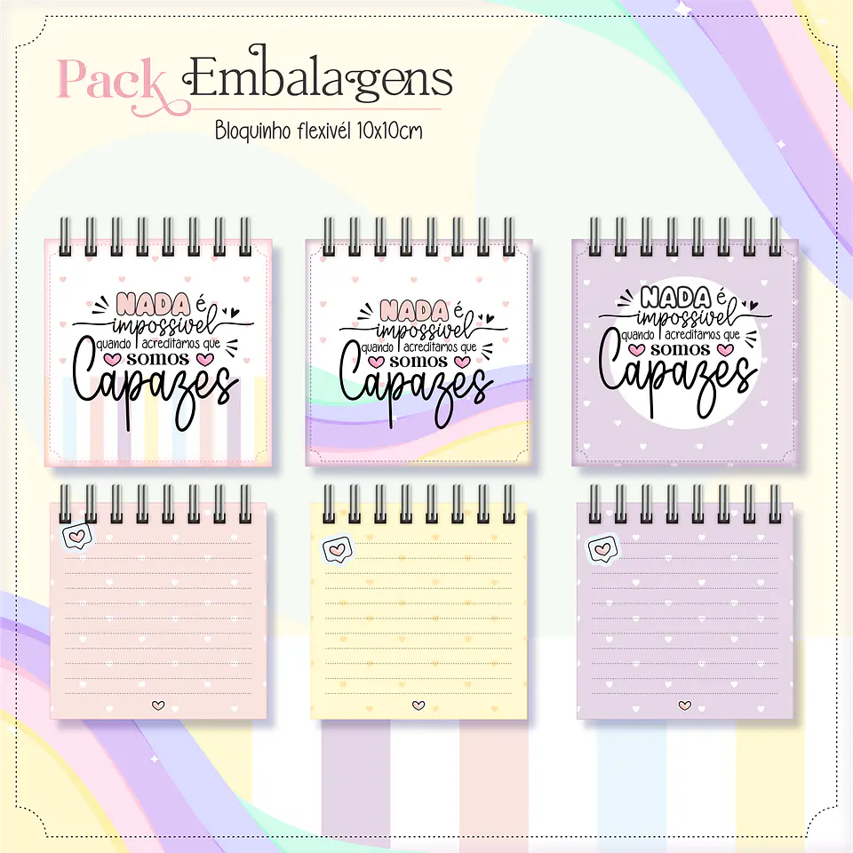Arquivo Kit Embalagens Fofas 4