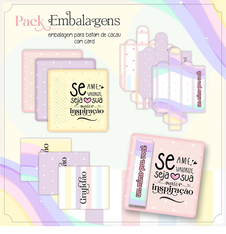 Arquivo Kit Embalagens Fofas 5