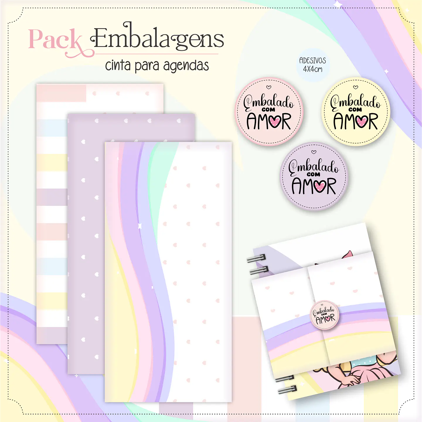 Arquivo Kit Embalagens Fofas 7