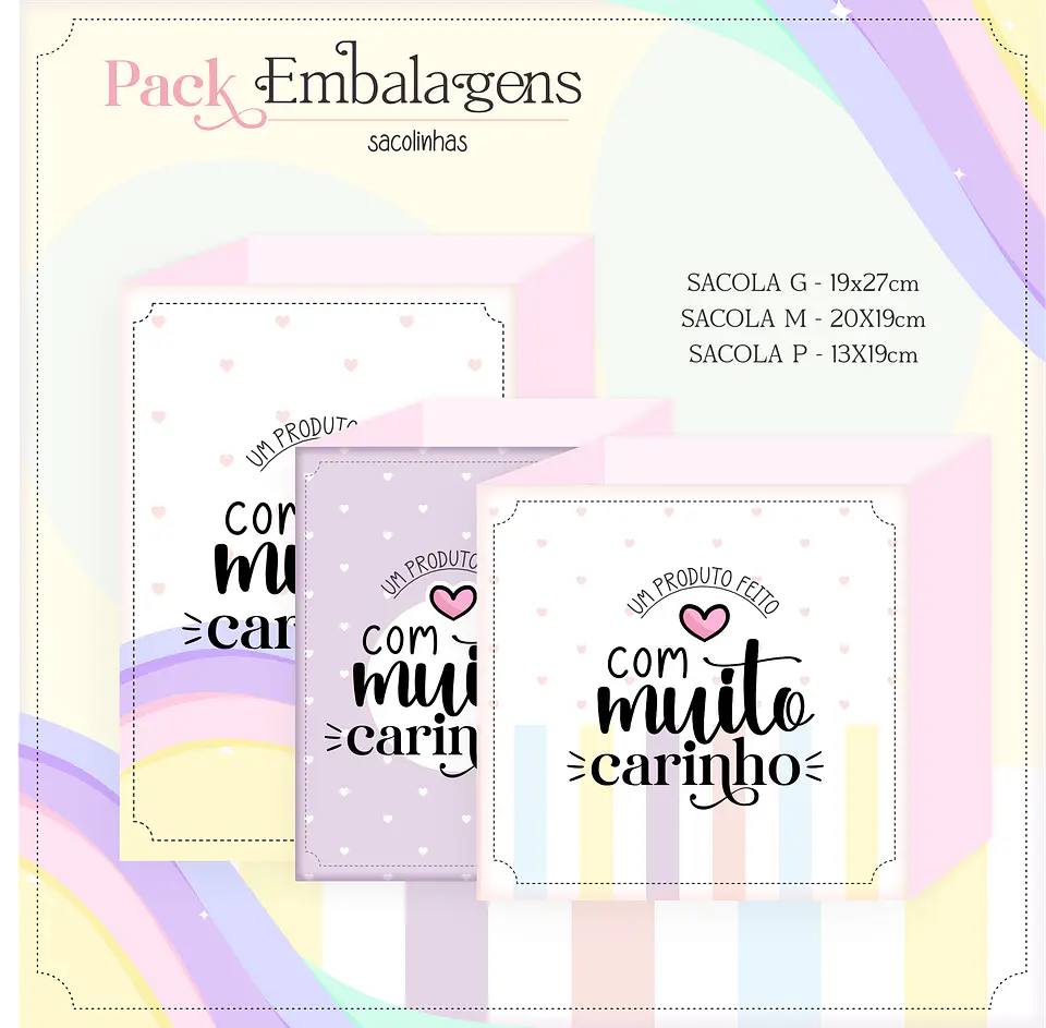 Arquivo Kit Embalagens Fofas 12