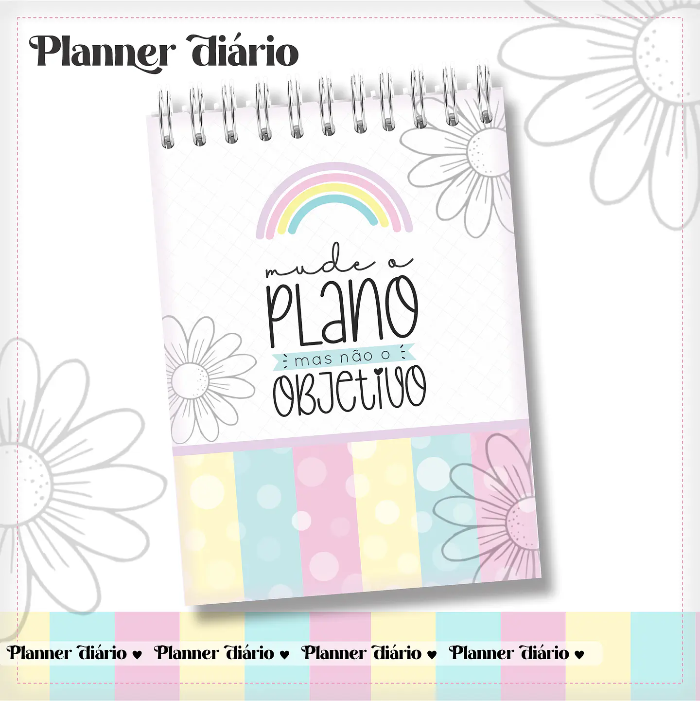Arquivo Encadernação Planner Diário 4