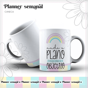 Arquivo Encadernação Planner Semanal