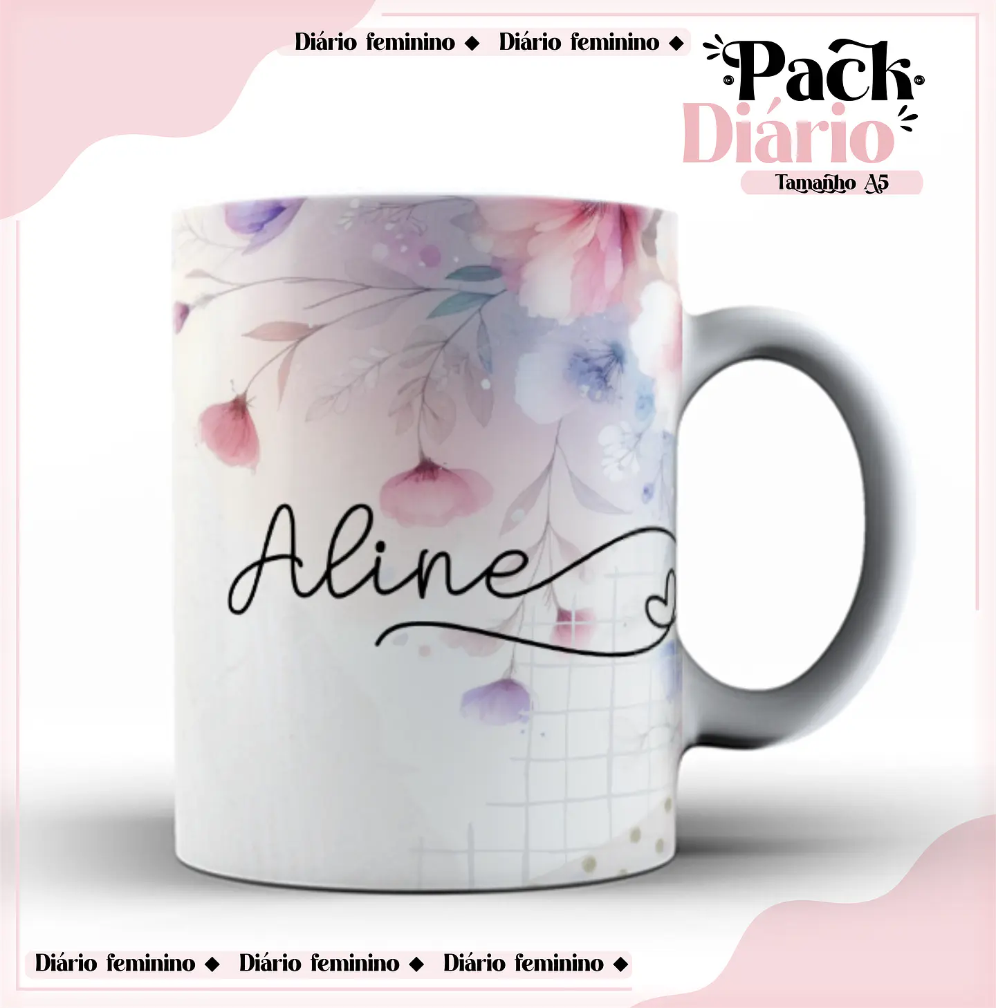 Arquivo Encadernação Diário Feminino 2