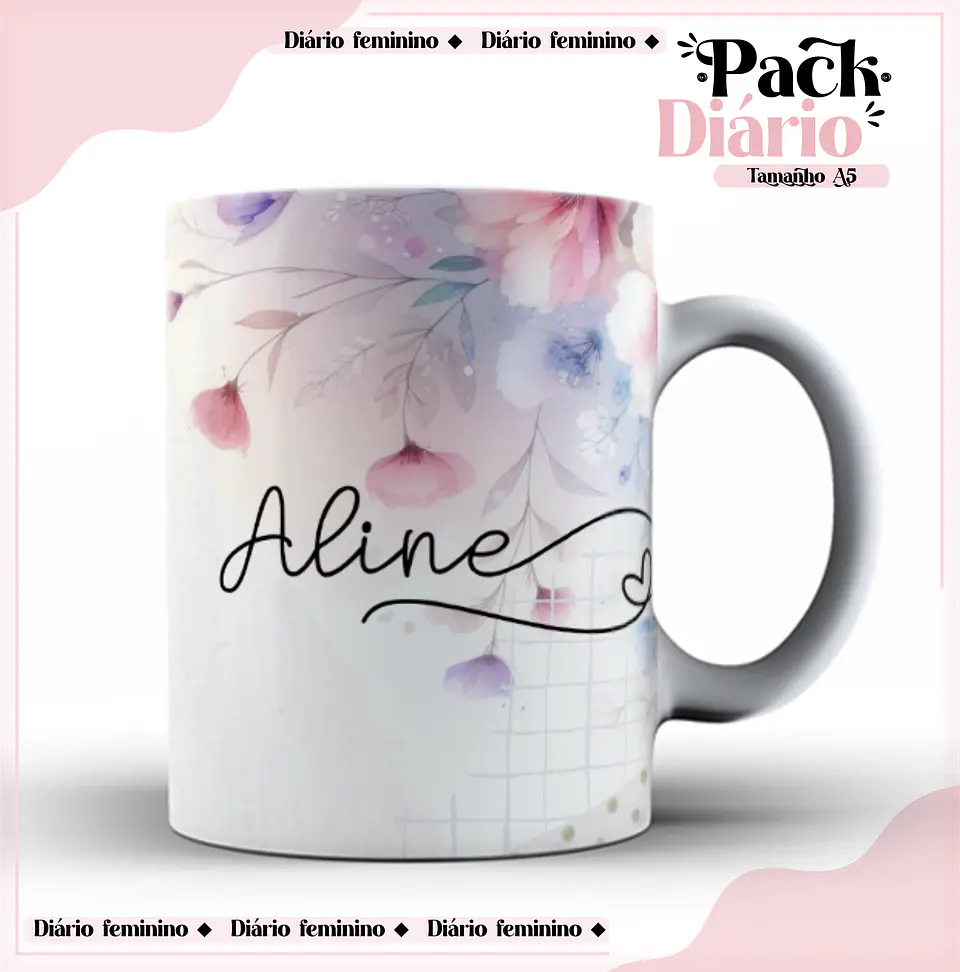 Arquivo Encadernação Diário Feminino 2