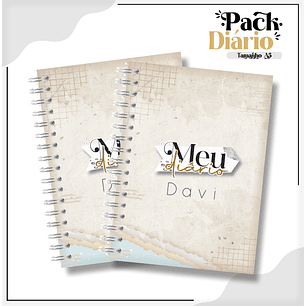 Arquivo Encadernação Diário Masculino