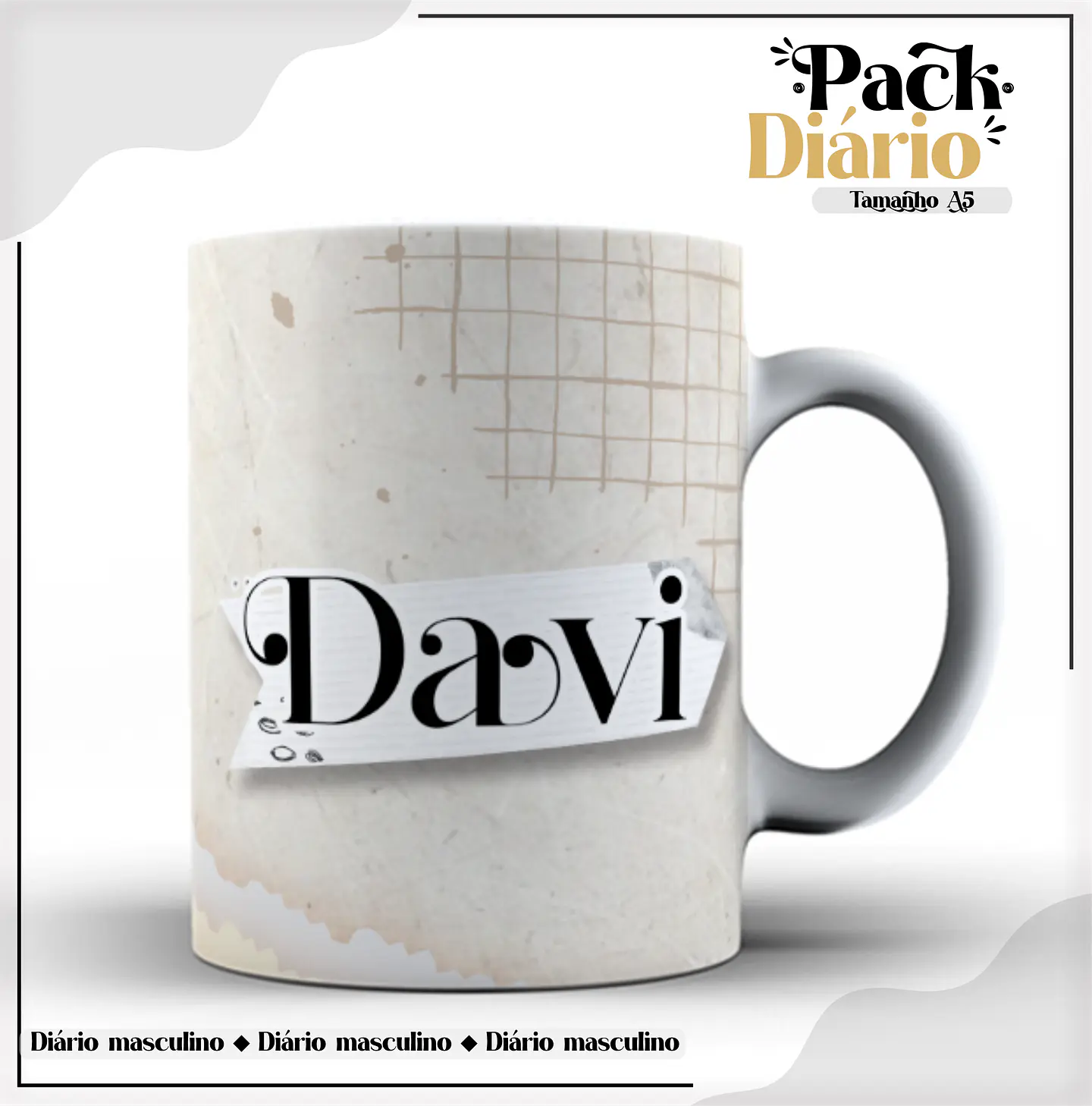 Arquivo Encadernação Diário Masculino 2