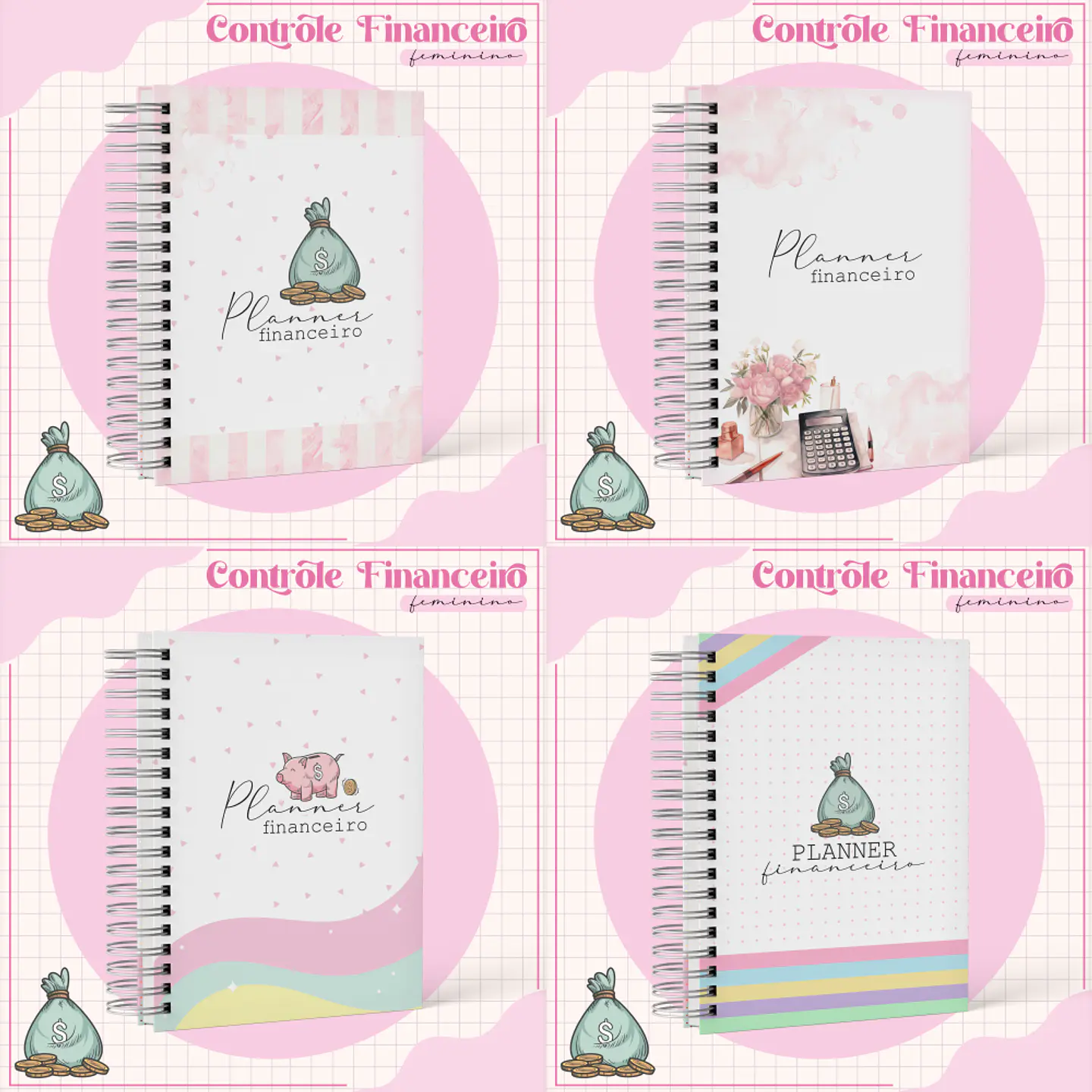 Arquivo Planner Financeiro Feminino 1
