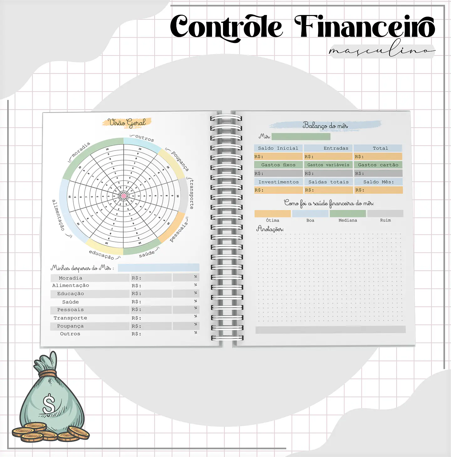 Arquivo Planner Financeiro Masculino 2
