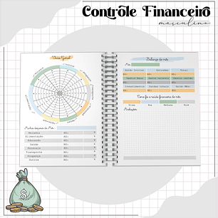 Arquivo Planner Financeiro Masculino