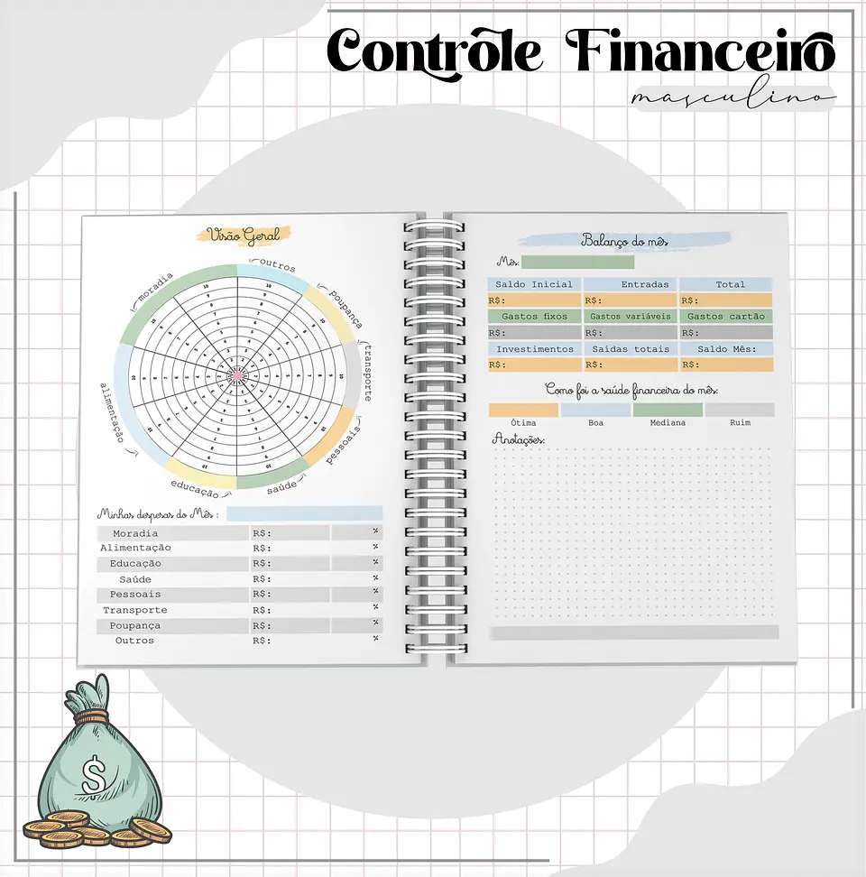 Arquivo Planner Financeiro Masculino 2