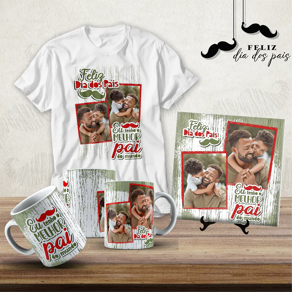 Arquivo Combo Sublimação Dia dos Pais 2