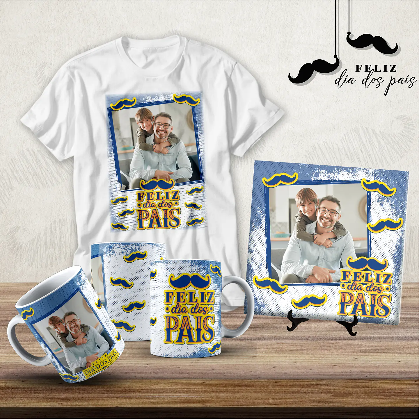 Arquivo Combo Sublimação Dia dos Pais 4