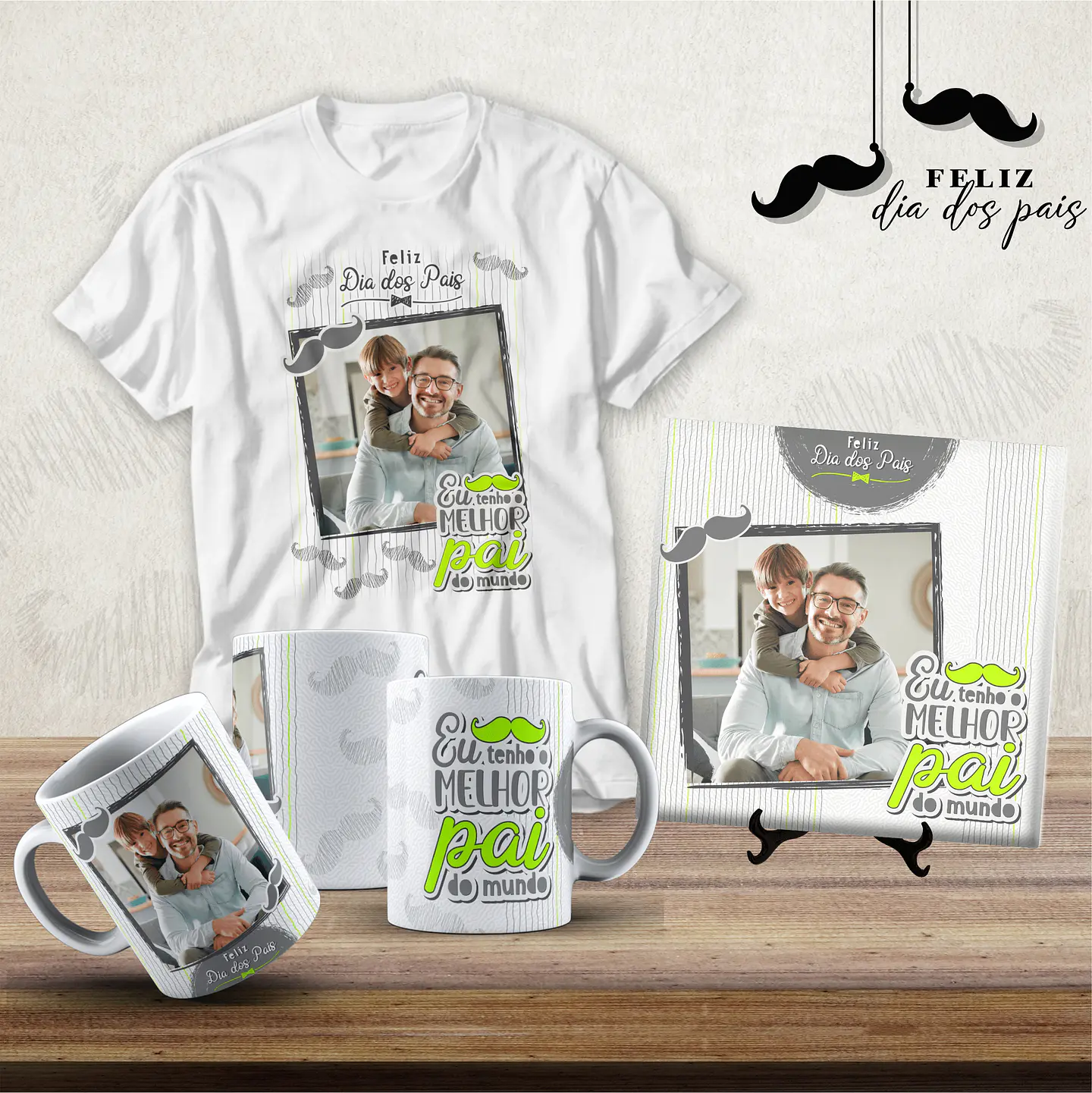 Arquivo Combo Sublimação Dia dos Pais 5