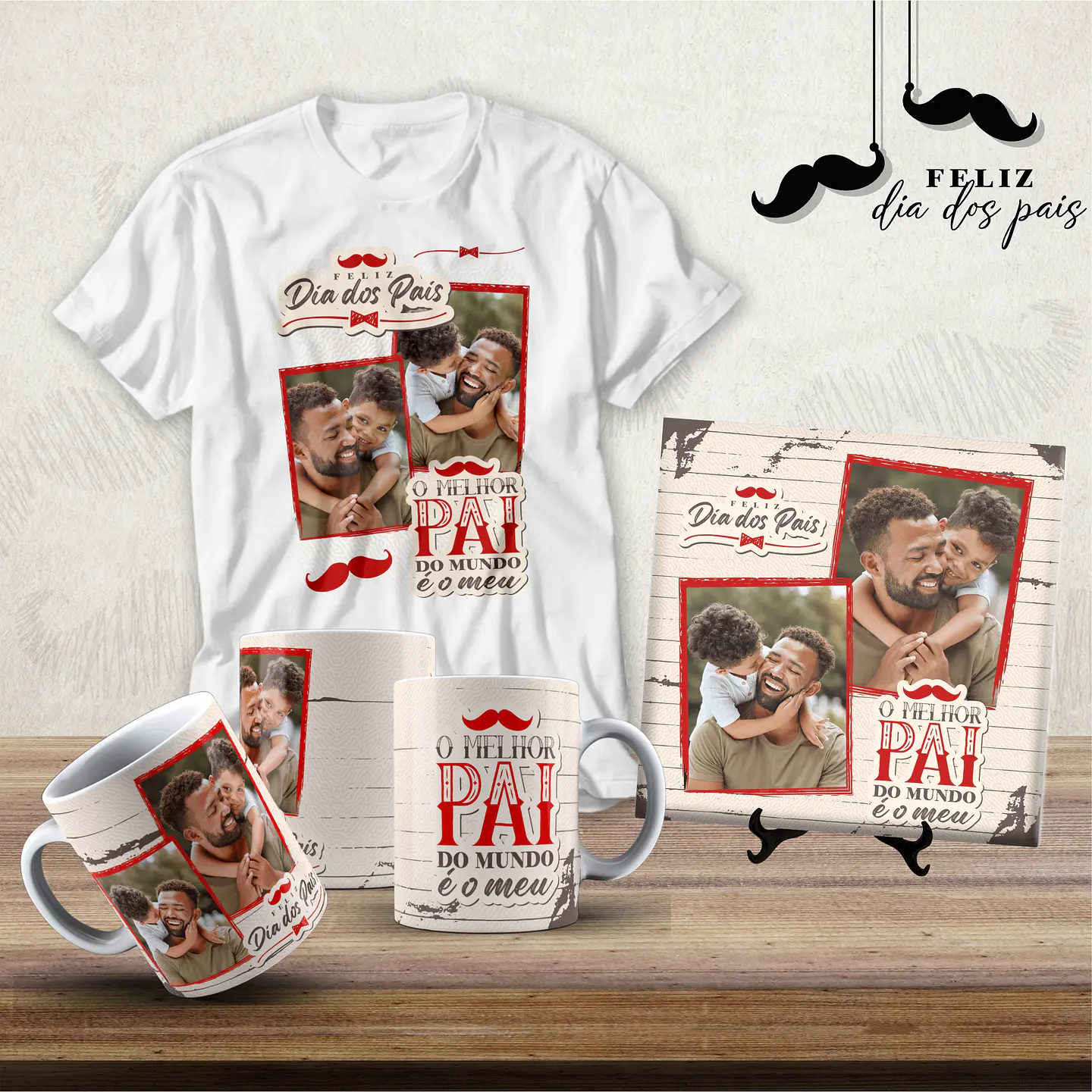 Arquivo Combo Sublimação Dia dos Pais 8