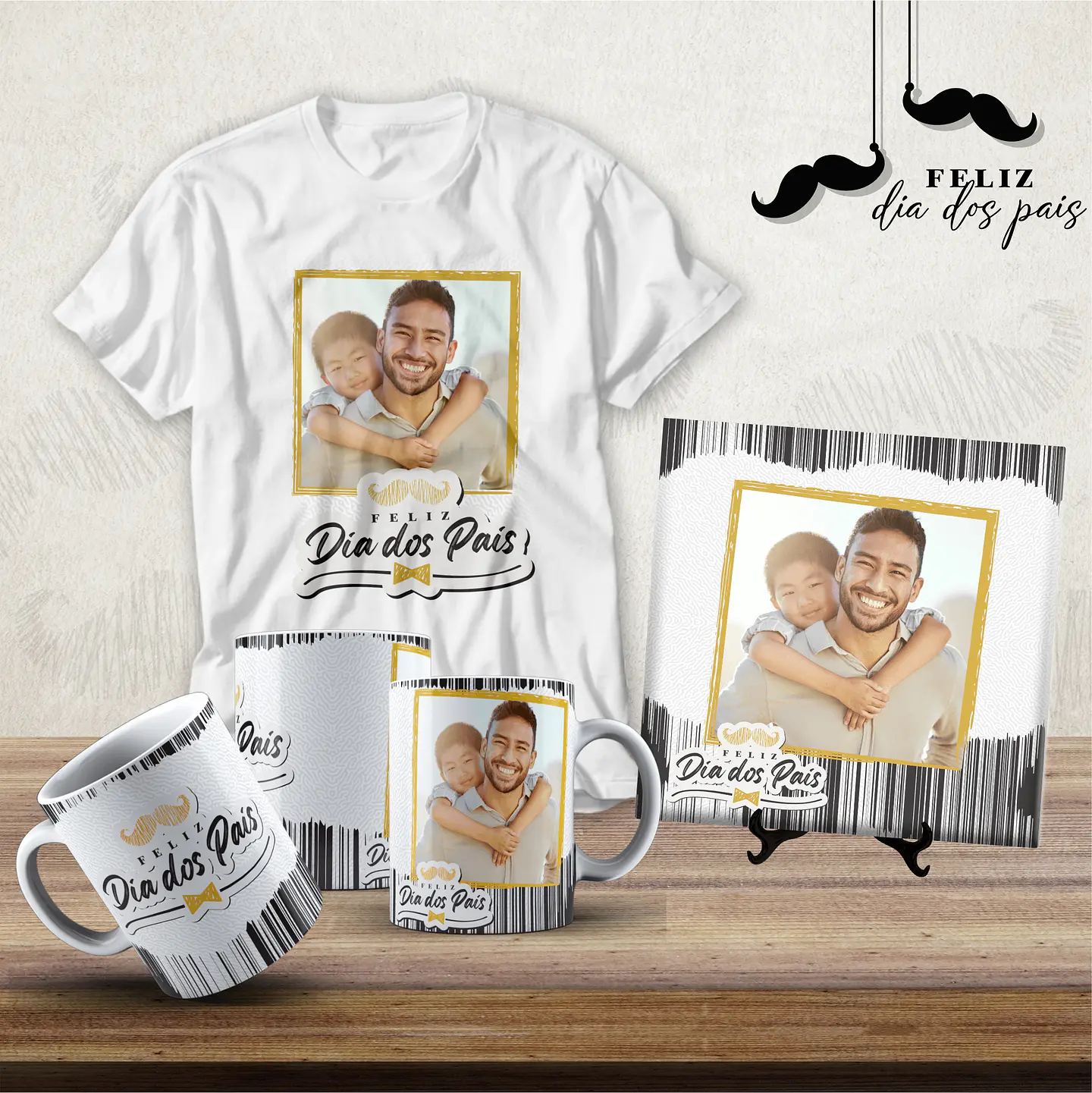 Arquivo Combo Sublimação Dia dos Pais 9