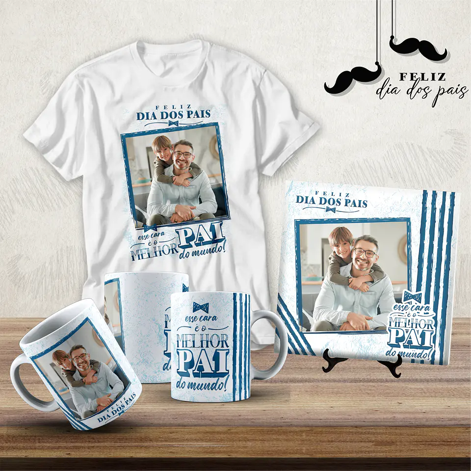 Arquivo Combo Sublimação Dia dos Pais 12