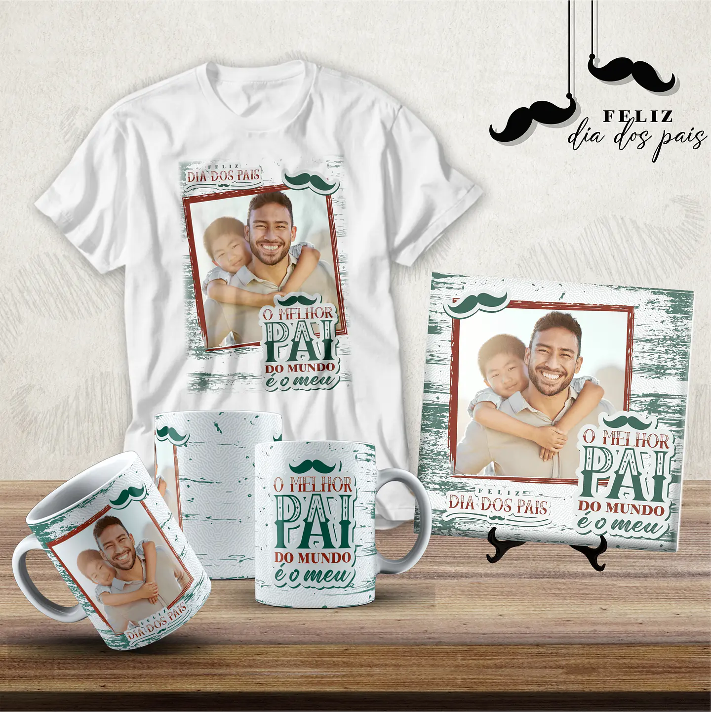 Arquivo Combo Sublimação Dia dos Pais 14