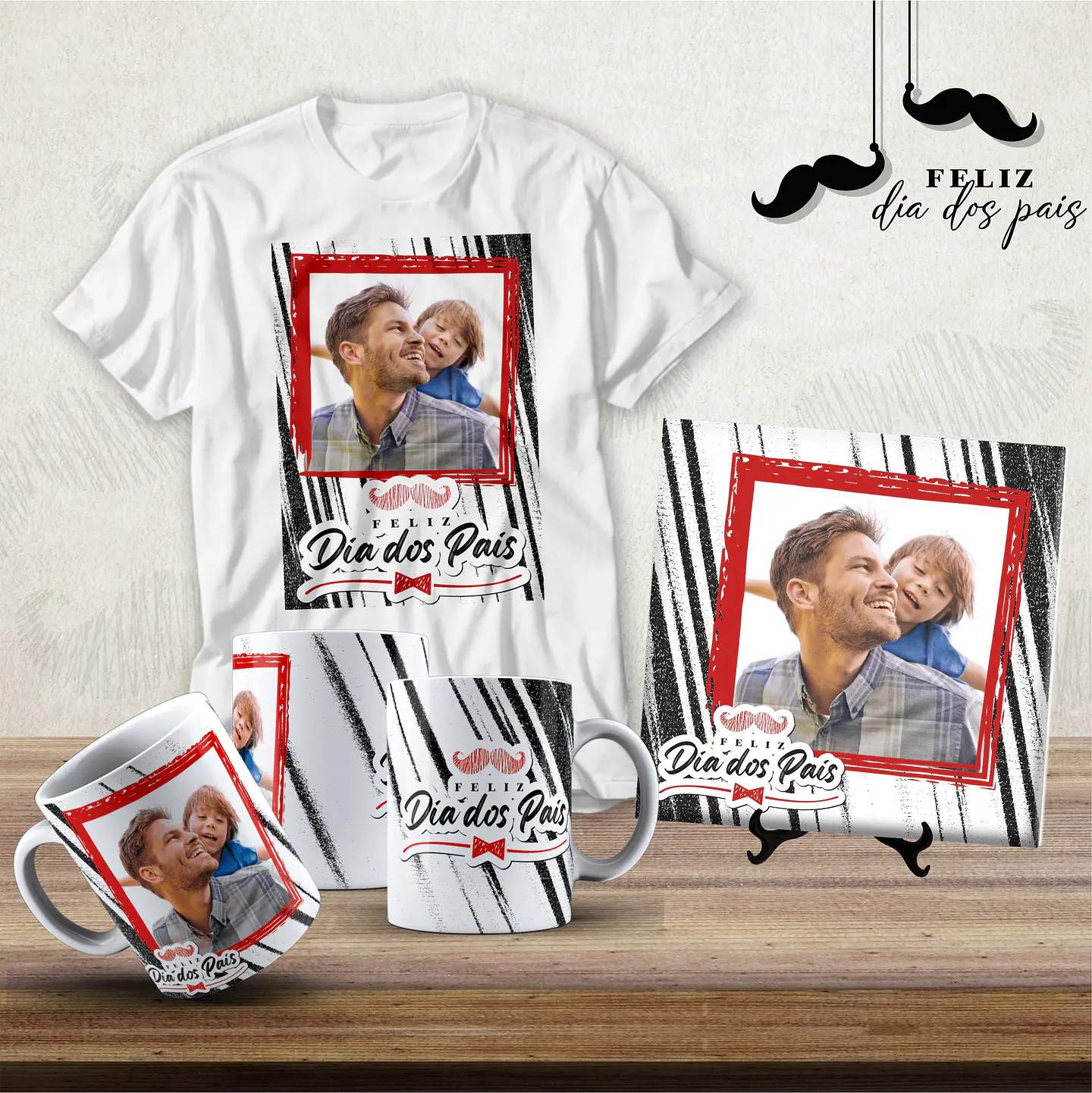 Arquivo Combo Sublimação Dia dos Pais 15