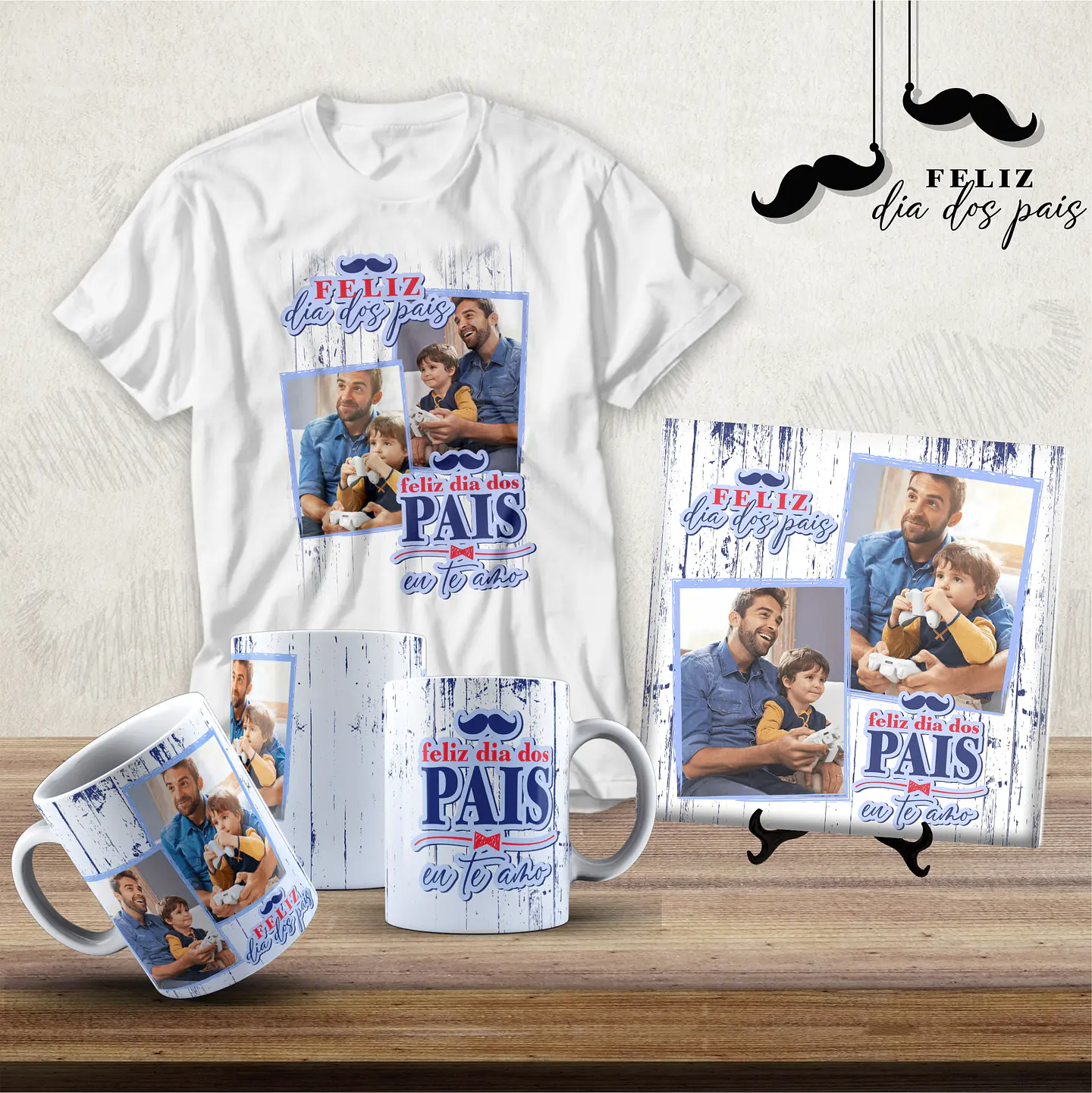 Arquivo Combo Sublimação Dia dos Pais 16